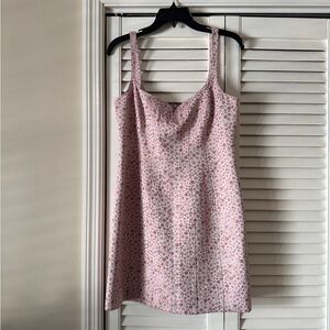 Cinq à Sept Pink and White Floral Dress